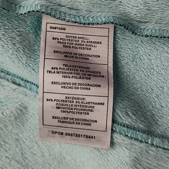 Free Country Girl's Softshell Wind & Water Resistant - Gray Floral - Size 5/6 - Picture 12 of 13